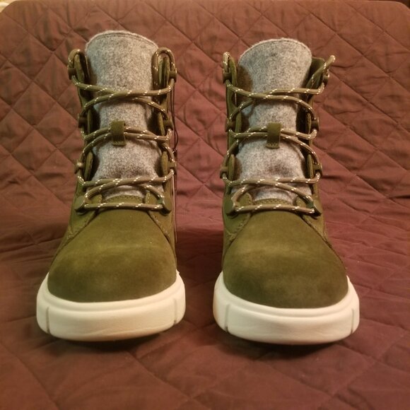 NEW Sorel Explorer III Joan WP Utility Green Chalk  Size 7 - Picture 4 of 7